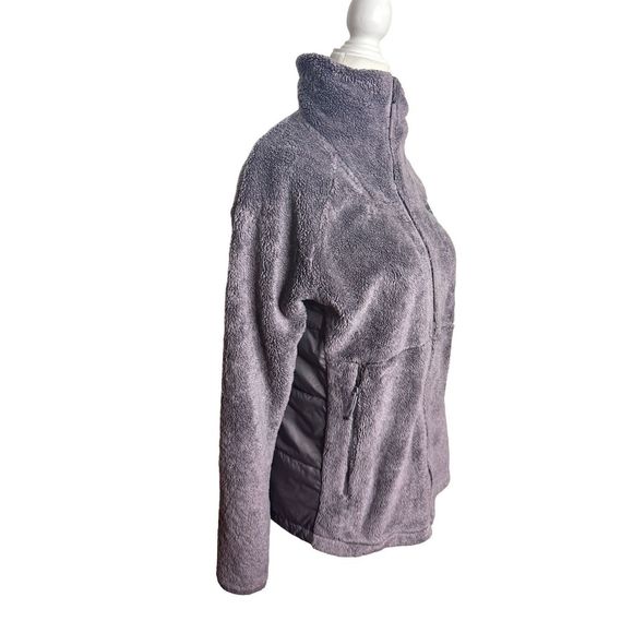 The‎ North Face Osito Sport Hybrid Fuzzy Full Zip Jacket Size Medium Women’s - Picture 3 of 10